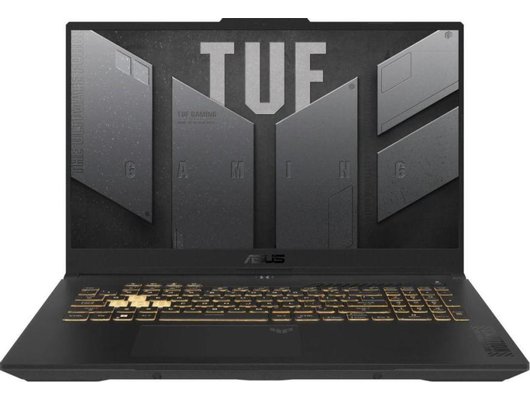 Ноутбук игровой ASUS TUF F17 FX707VUR-HX225/90NR0CS5-M00E30/Core i5-210H/16Gb/512Gb/17.3 FHD 144Hz/RTX4050 6Gb/DOS